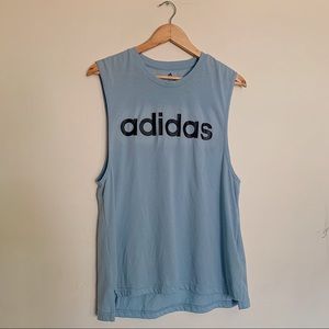 Adidas Baby Blue Tank Top